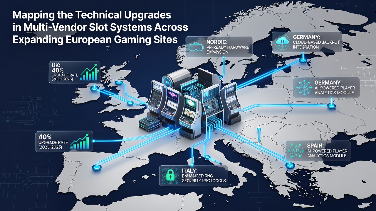 Uitbreidende Europese gaming sites met multi-vendor slot upgrades